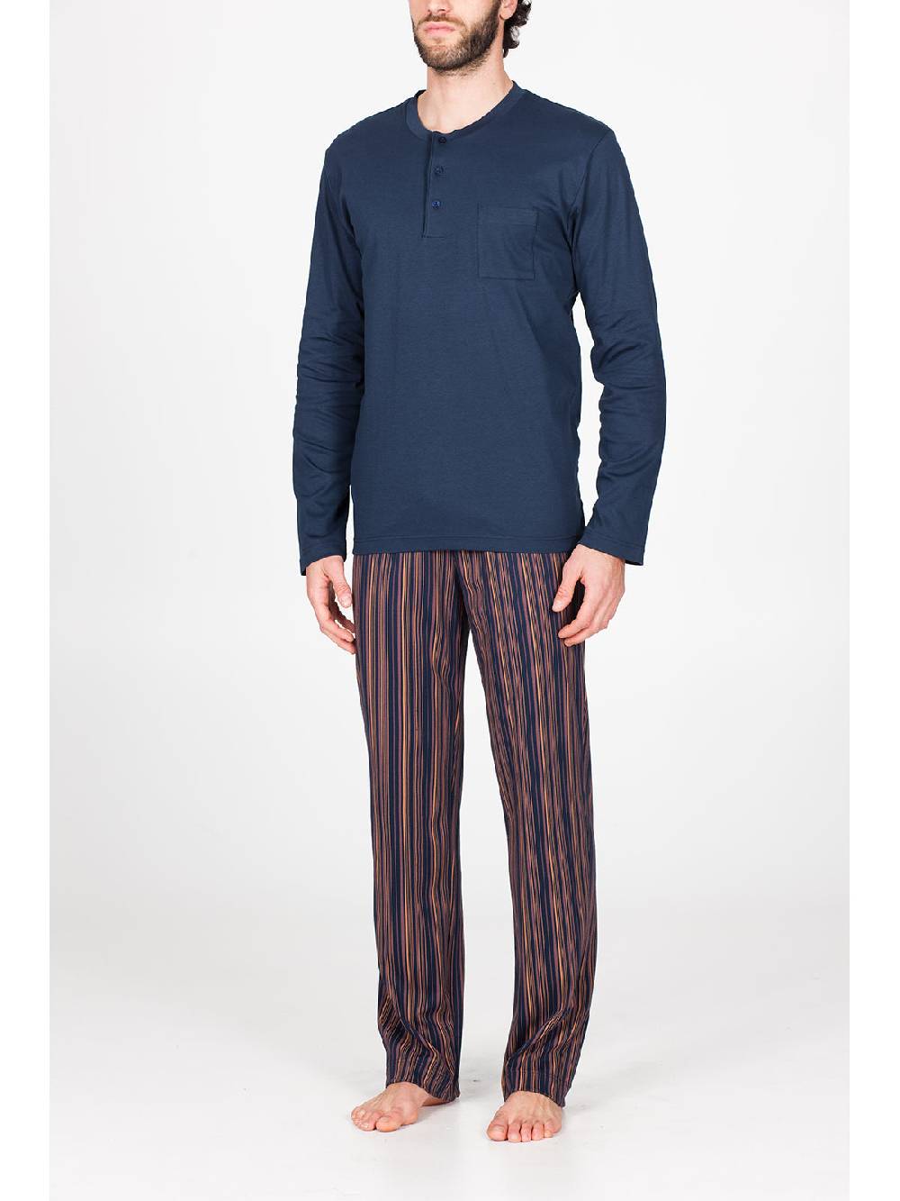 Julipet Pigiama in doppio jersey di puro cotone Shopping Online