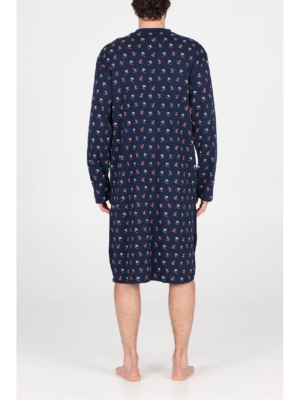 Julipet Camicia da notte in morbido interlock di puro cotone Nuova