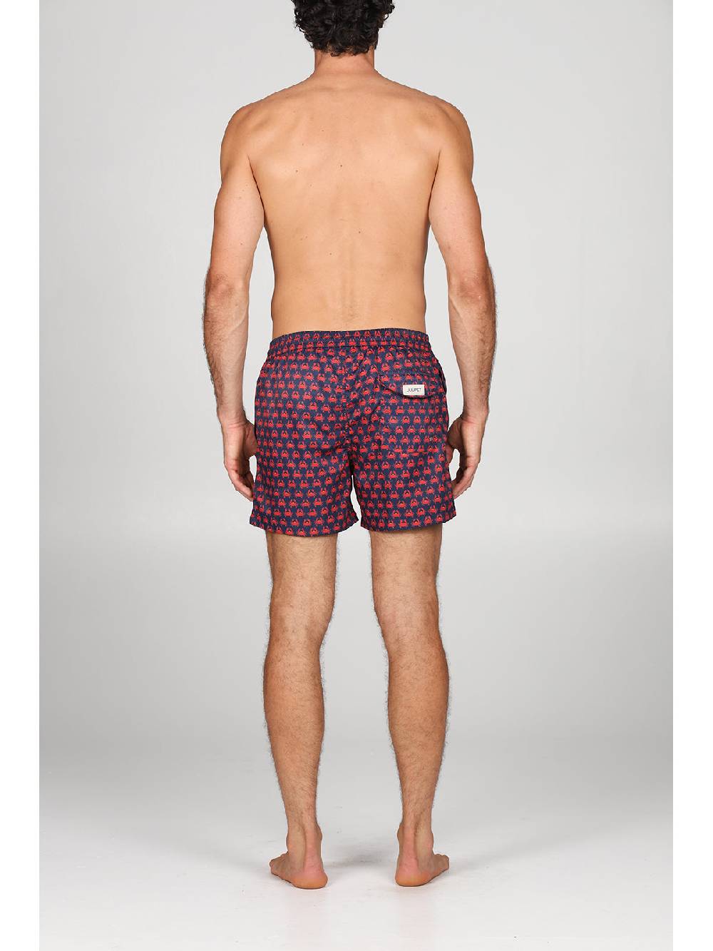 Julipet Boxer mare in leggera tela di microfibra, con disegno ad alta definizione "granchio" Shopping online