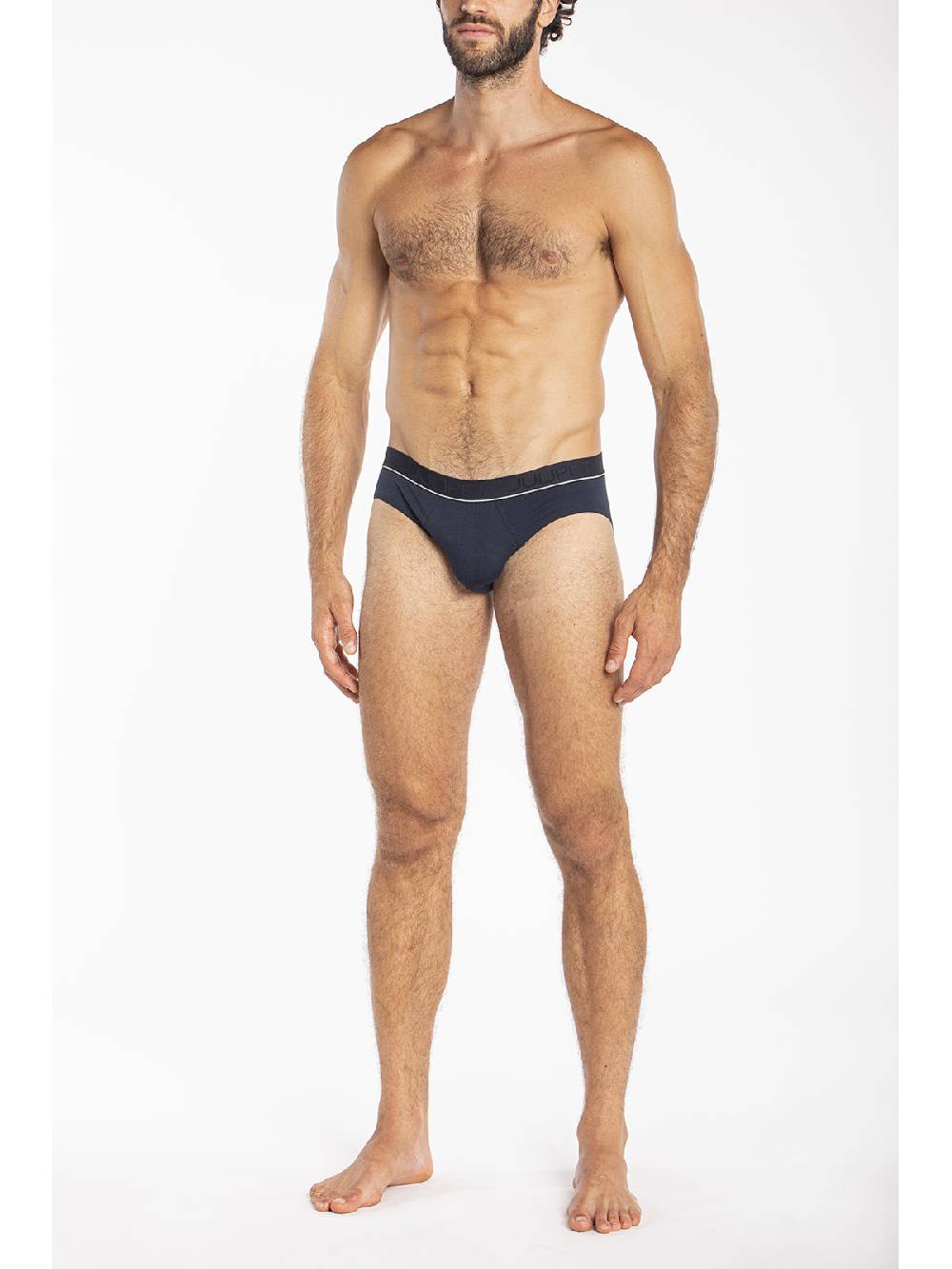 Julipet Slip blu in jersey di cotone makò elasticizzato bipack Nuovo