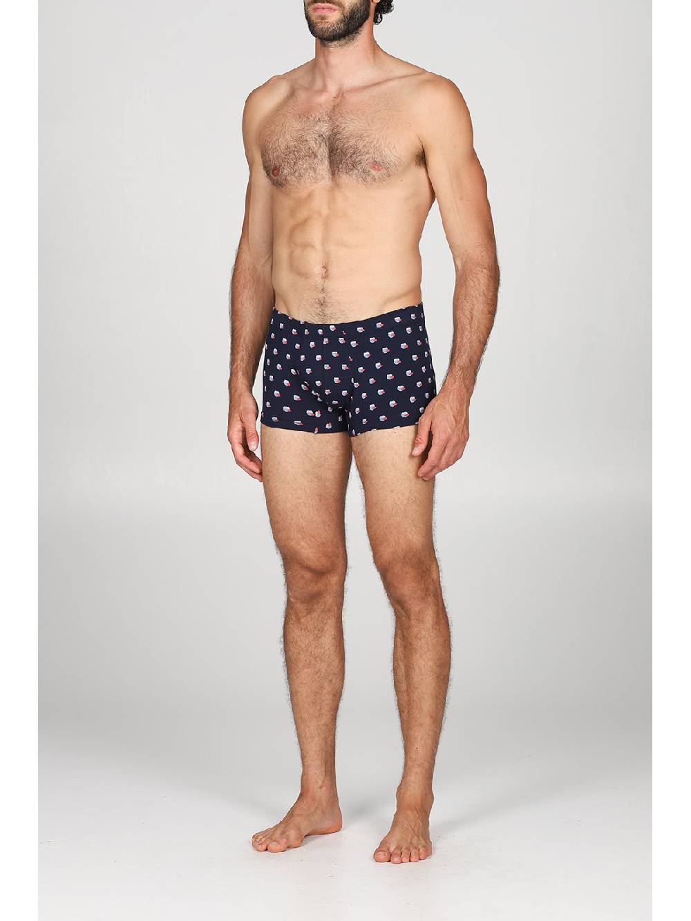 Julipet Boxer comfort in cotone bielastico, disegni "pesci" Spedizione Gratuita