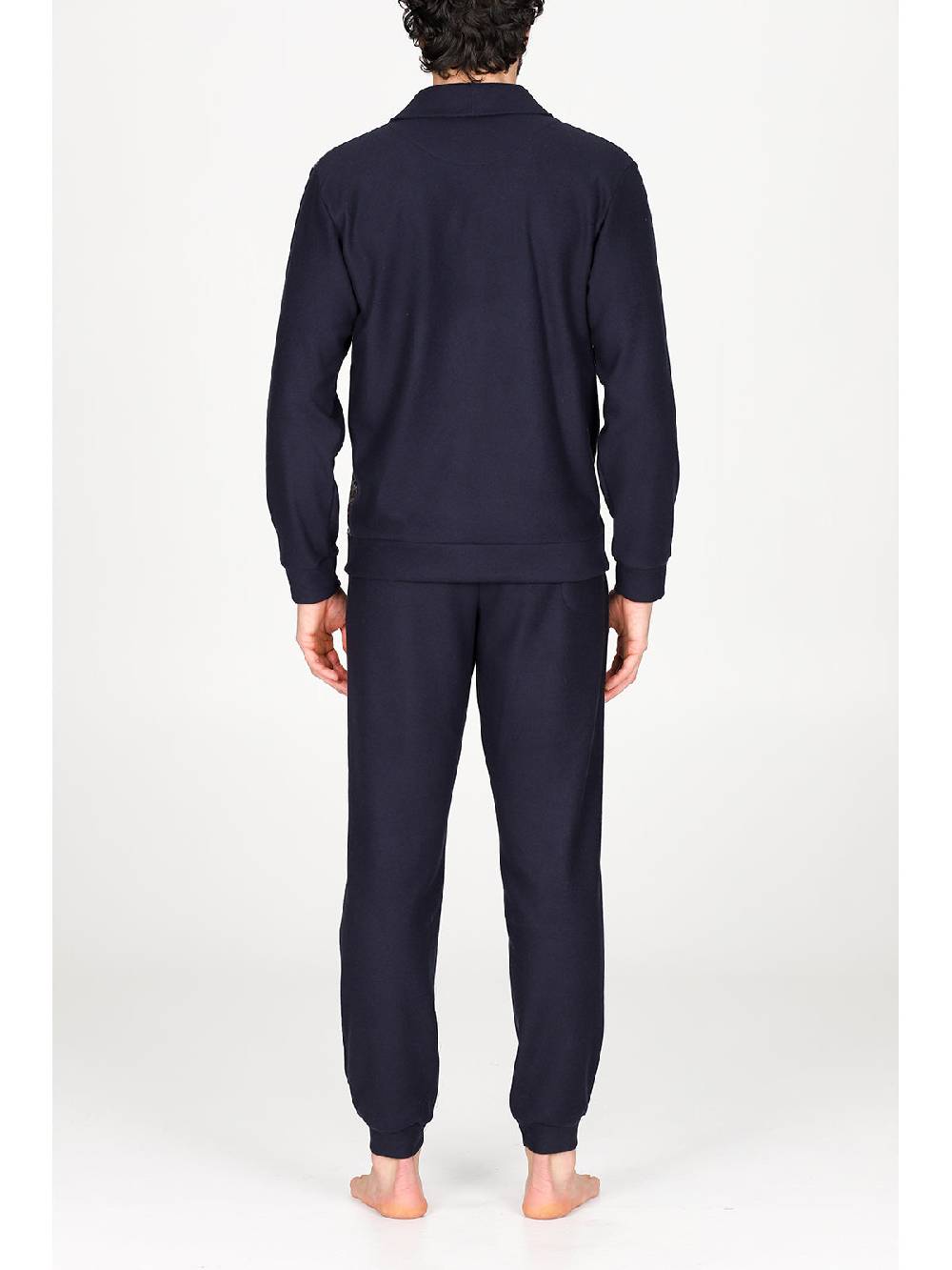 Julipet Pigiama cardigan in confortevole jacquard di cotone Negozi Online
