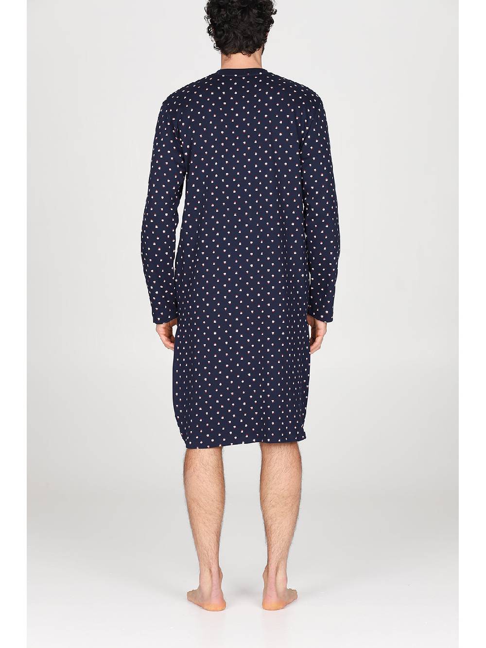 Julipet Camicia da notte in caldo interlock di puro cotone Prezzo Ridotto