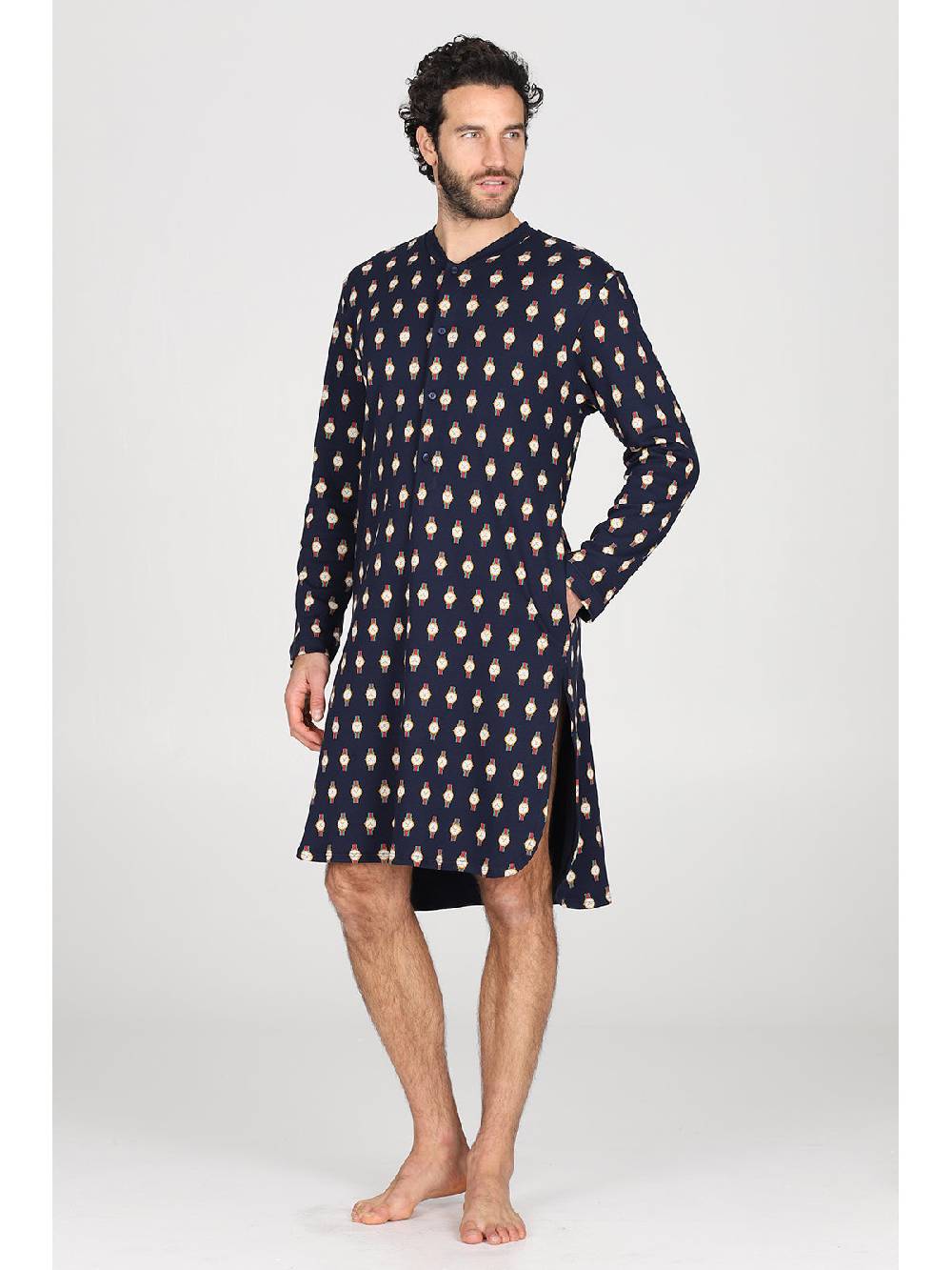 Julipet Camicia da notte Artist Edition, in caldo interlock di puro cotone Shopping Online