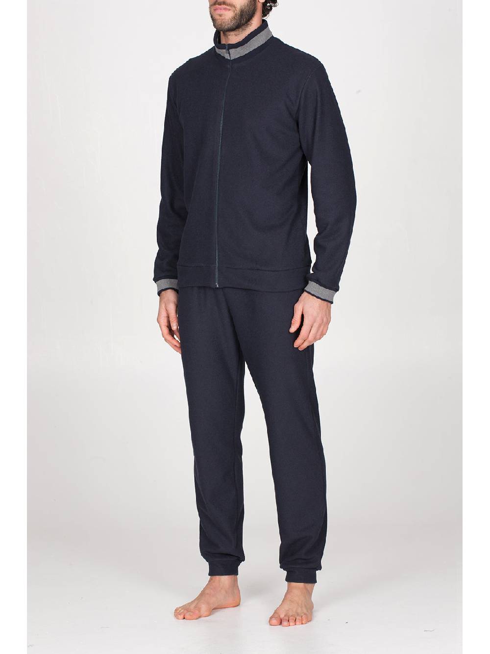 Julipet Tuta con zip in confortevole jacquard punto Milano Offerta migliore