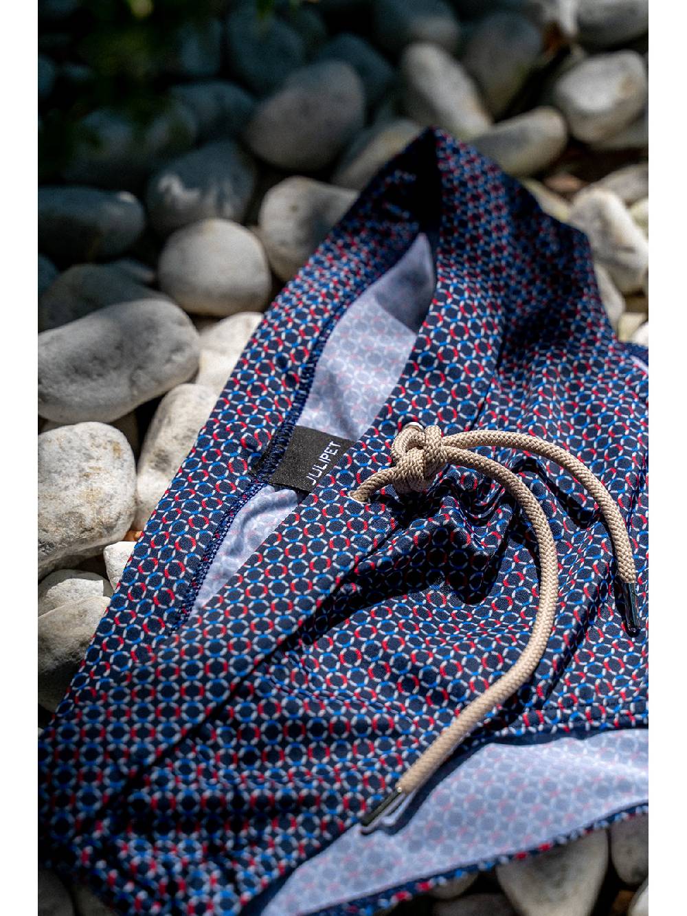 Julipet Slip mare slim in micro-fantasia Nuova