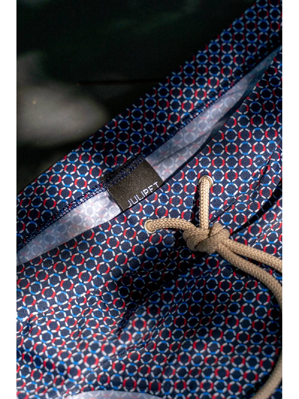 Julipet Slip mare slim in micro-fantasia Nuova