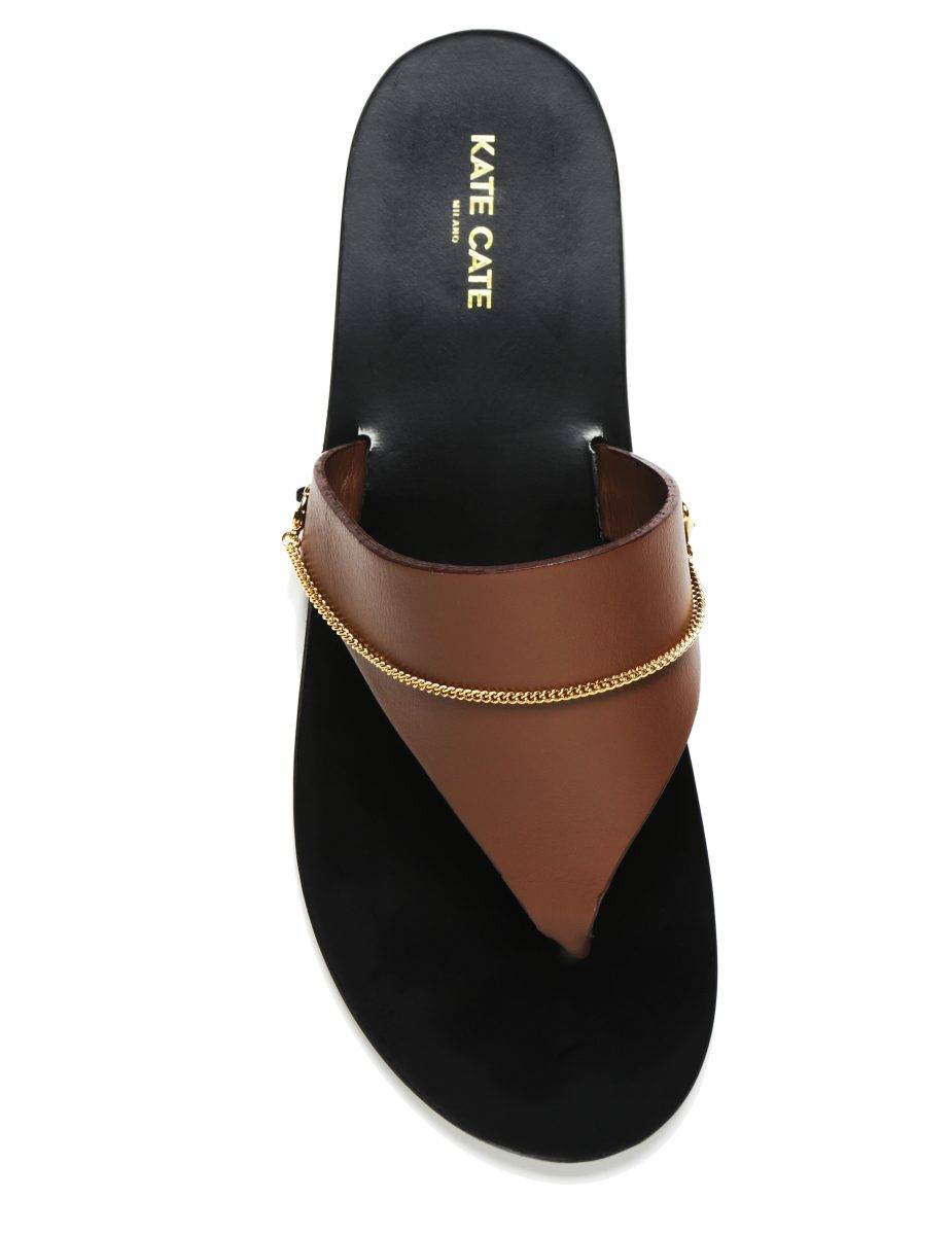 Kate Cate PHOEBE CHAINED SANDALS Sconto