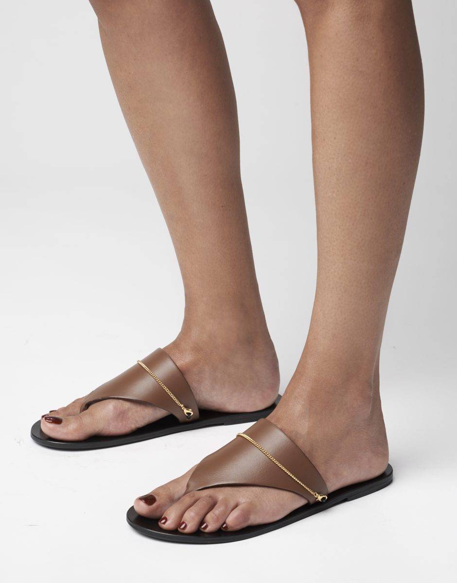 Kate Cate PHOEBE CHAINED SANDALS Sconto