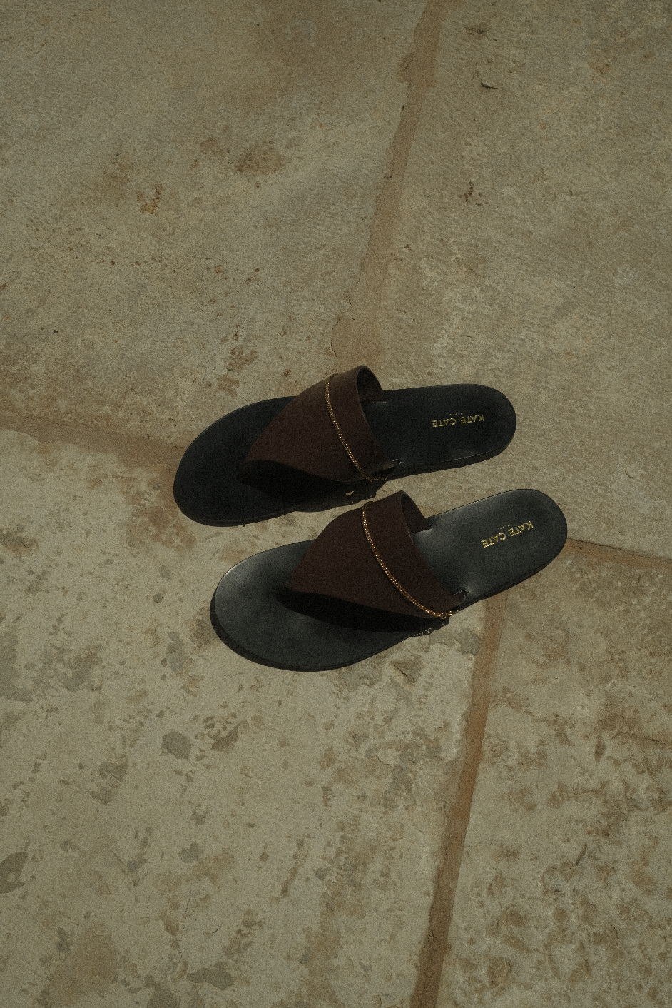 Kate Cate PHOEBE CHAINED SANDALS Sconto