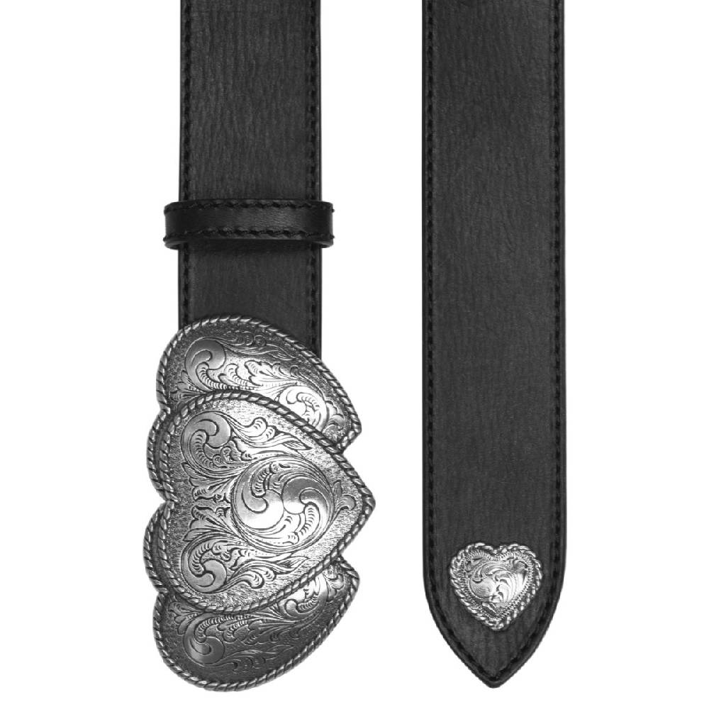 Kate Cate QUEEN OF HEARTS IN BLACK CALFSKIN NAPPA In Vendita