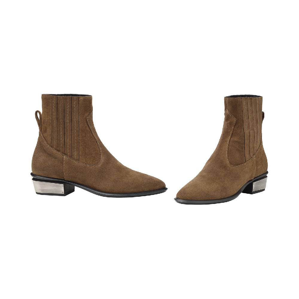 Kate Cate COWBOY KATE BOOTS TABACCO GREASY SUEDE CALFSKIN Negozio