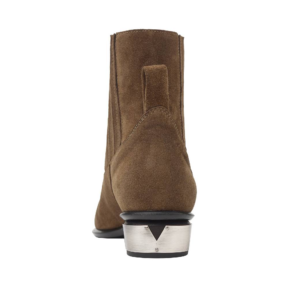 Kate Cate COWBOY KATE BOOTS TABACCO GREASY SUEDE CALFSKIN Negozio