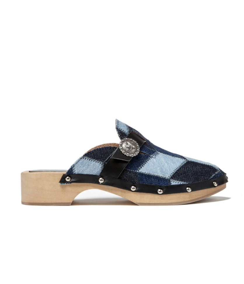 Kate Cate ALLEGRA CLOGS PATCH DENIM 2025