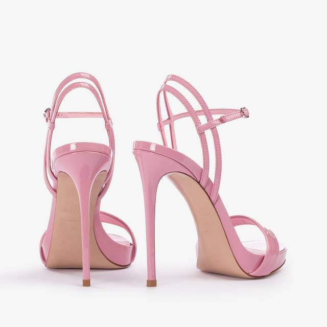 Le Silla Sandalo vernice rosa dea Convenienza