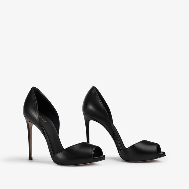 Le Silla Sandalo pelle nero Online