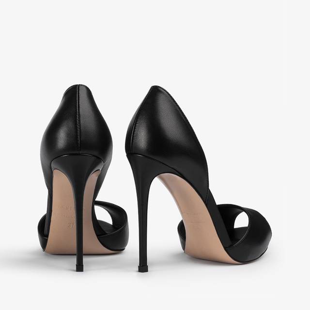 Le Silla Sandalo pelle nero Online