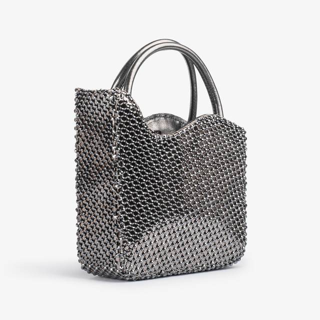 Le Silla Small bag gioiello rete peltro e Cristalli Offerte