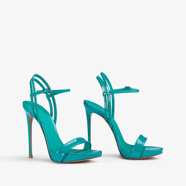 Le Silla Sandalo vernice verde liberty Prezzo Ridotto