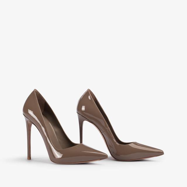 Le Silla Décolleté vernice grigia sesamo Outlet