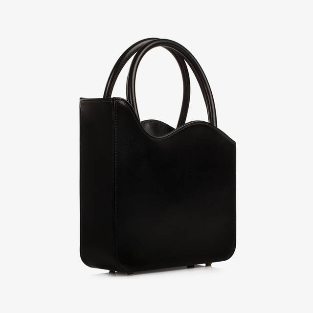 Le Silla Medium bag pelle nera In Saldo