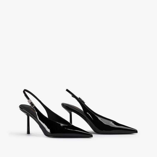 Le Silla Slingback vernice nera 2025
