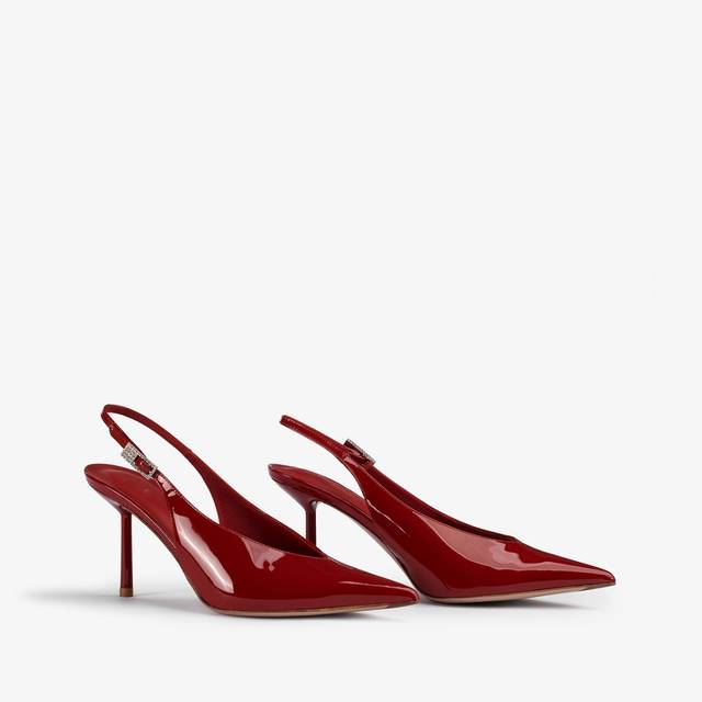 Le Silla Slingback vernice rossa Italy