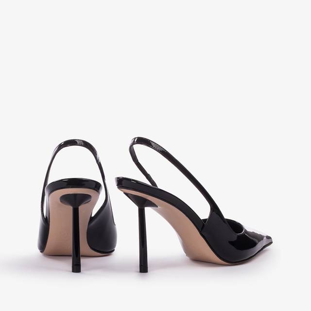 Le Silla Slingback vernice nera Pezzi Unici