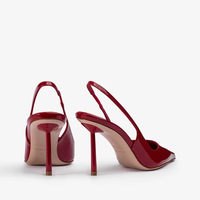 Le Silla Slingback vernice rossa Soddisfazione Garantita