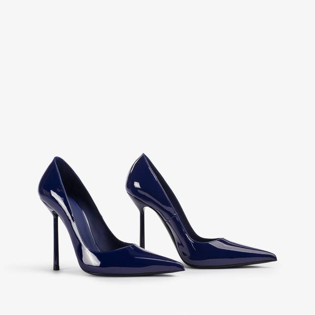 Le Silla Décolleté vernice blu lazuli Shopping Online