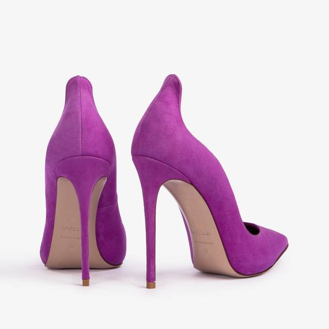 Le Silla Décolleté camoscio lavanda darling Acquista Ora
