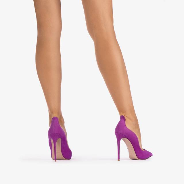 Le Silla Décolleté camoscio lavanda darling Acquista Ora