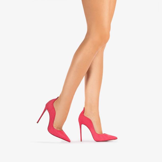 Le Silla Décolleté camoscio corallo vanity Economico