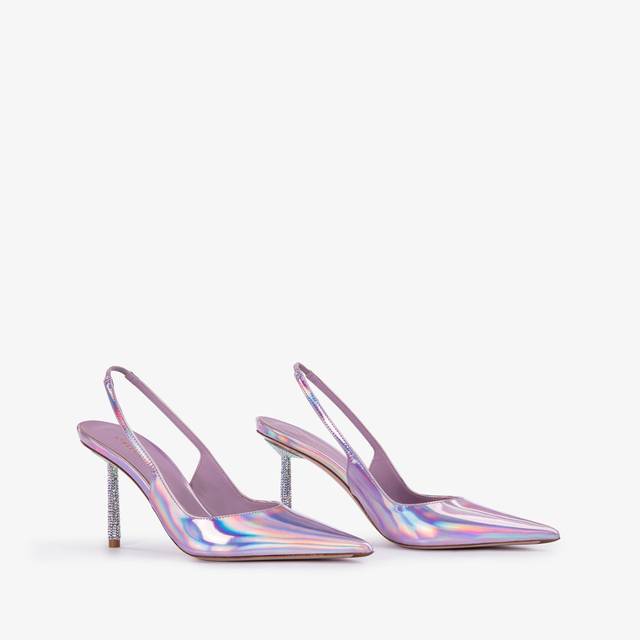 Le Silla Slingback iridescente lavanda darling Saldi