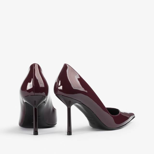 Le Silla Décolleté vernice rossa cherry Italy