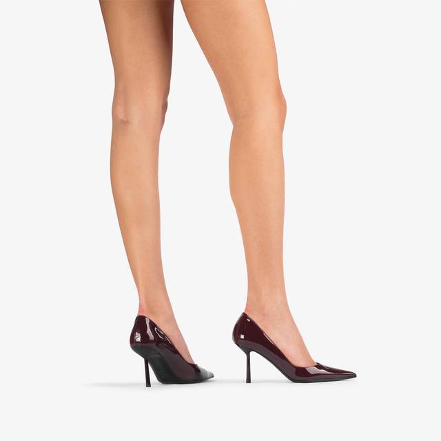 Le Silla Décolleté vernice rossa cherry Italy