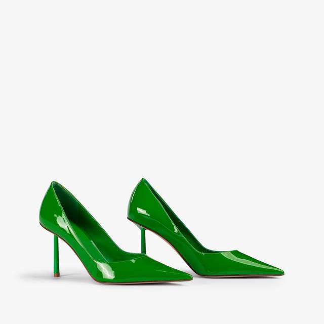 Le Silla Décolleté vernice verde emerald 2025