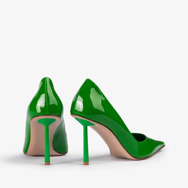 Le Silla Décolleté vernice verde emerald 2025