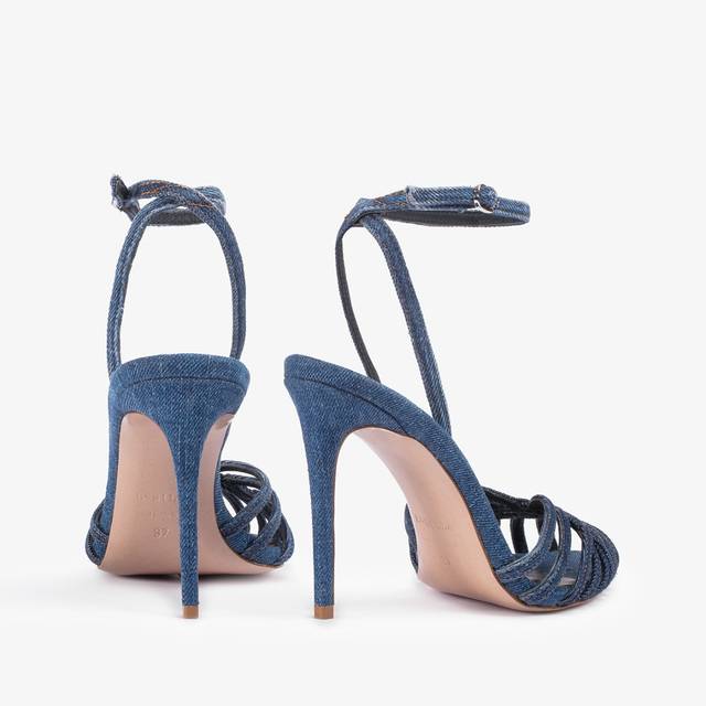 Le Silla Sandalo denim blu Affare Del Giorno