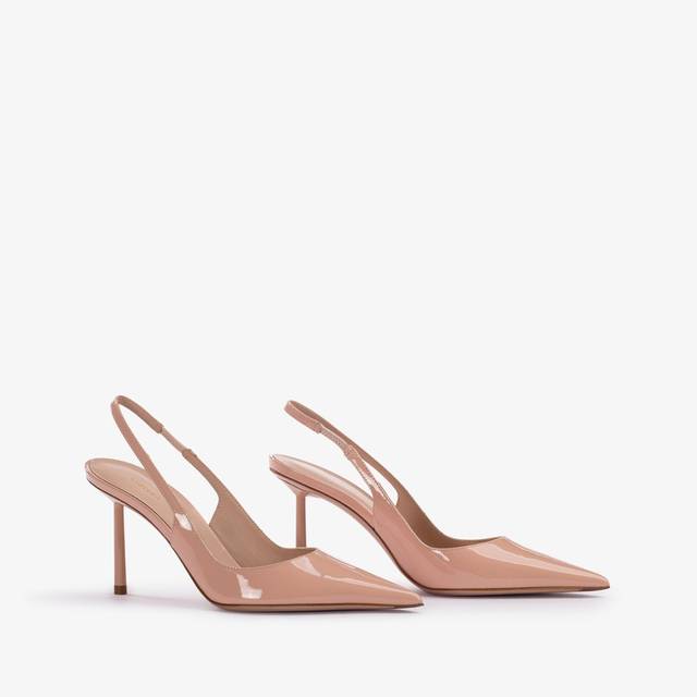 Le Silla Slingback vernice nude skin Vendite Flash