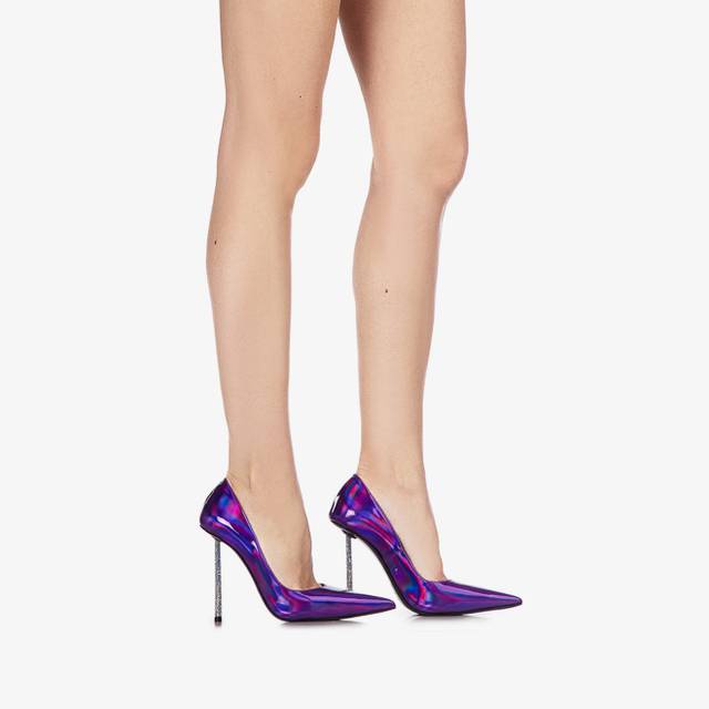 Le Silla Décolleté iridescente viola kamala In Linea