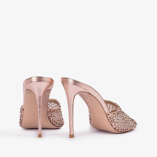 Le Silla Sandalo gioiello rete oro rosa Spedizione Gratuita