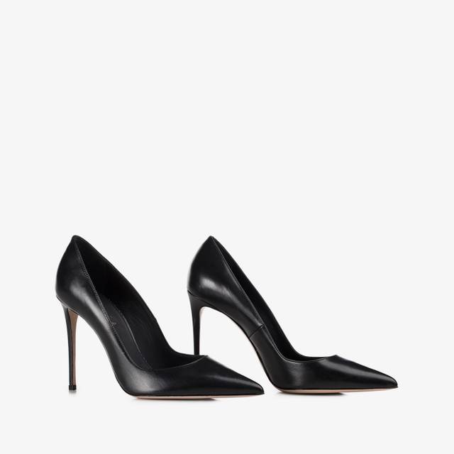 Le Silla Décolleté pelle nera Acquista Ora