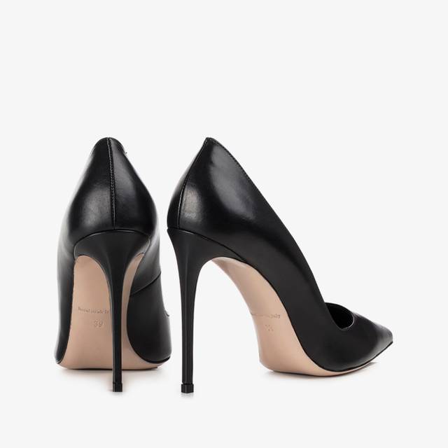 Le Silla Décolleté pelle nera Acquista Ora