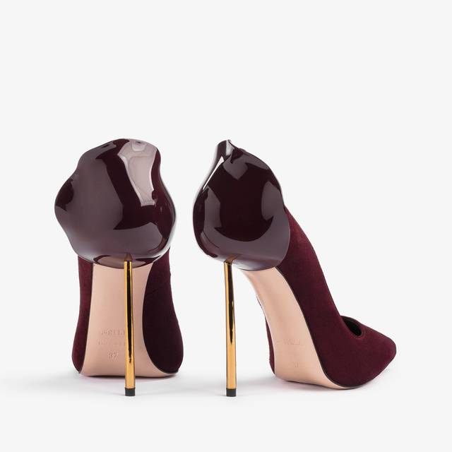 Le Silla Décolleté camoscio rossa cherry Shopping Online