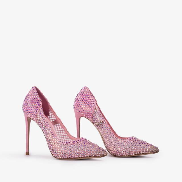 Le Silla Décolleté gioiello rete rosa dea Convenienza