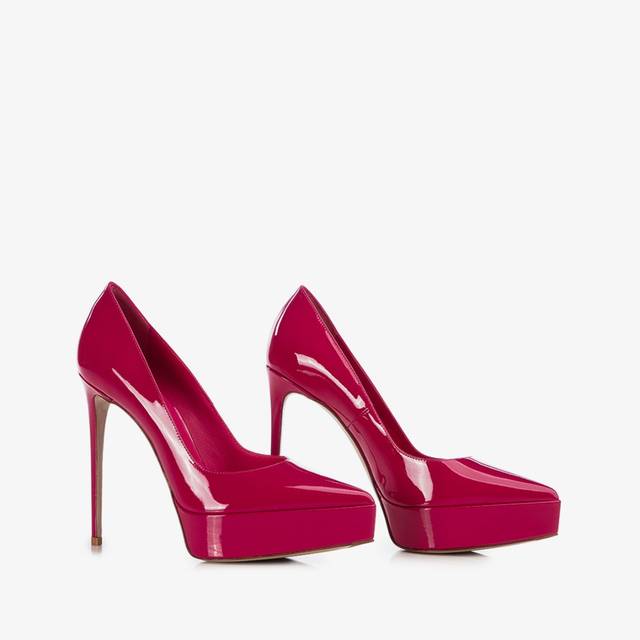 Le Silla Décolleté con plateau fucsia cosmopolitan Outlet
