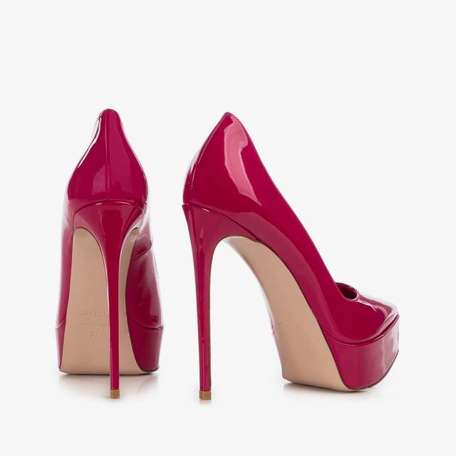 Le Silla Décolleté con plateau fucsia cosmopolitan Outlet