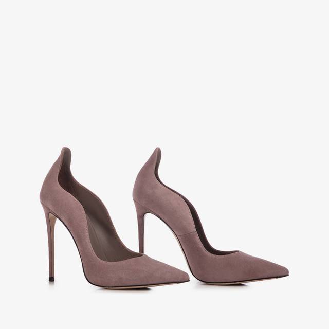 Le Silla Décolleté camoscio nude petra Nuovo