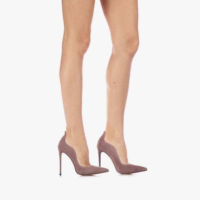 Le Silla Décolleté camoscio nude petra Nuovo